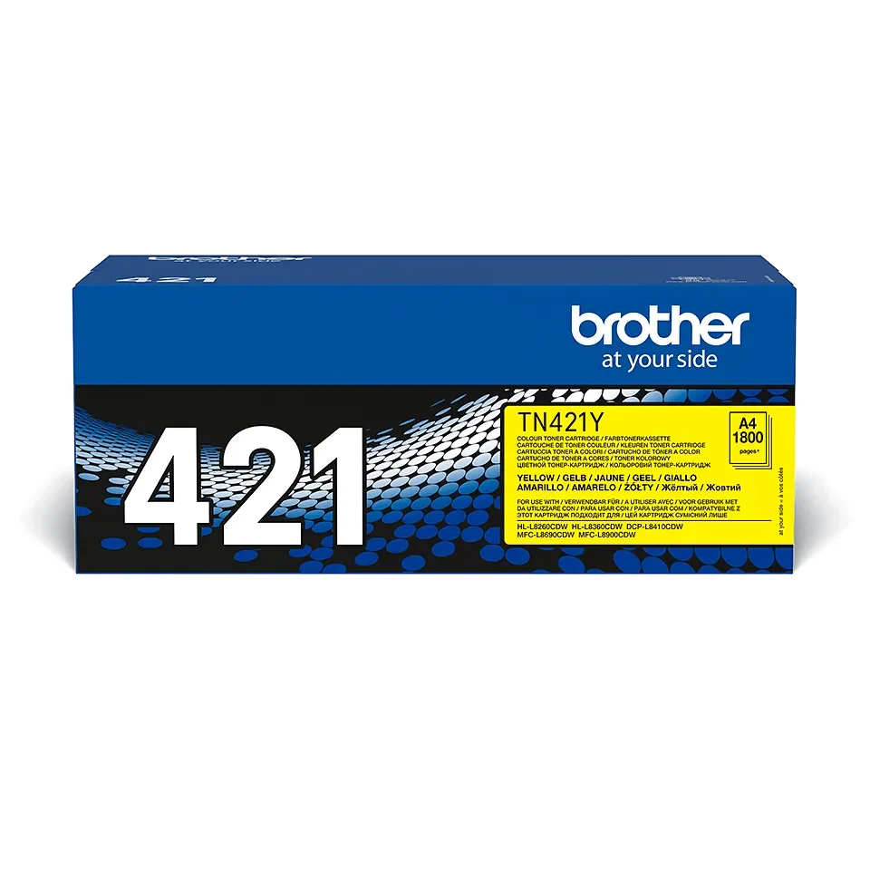 Brother Toner Yellow Tn-421y 1.8k - Dcp-l8410/hl-l8260