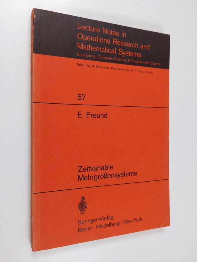 E. Freund : Zeitvariable Mehrgrössensysteme