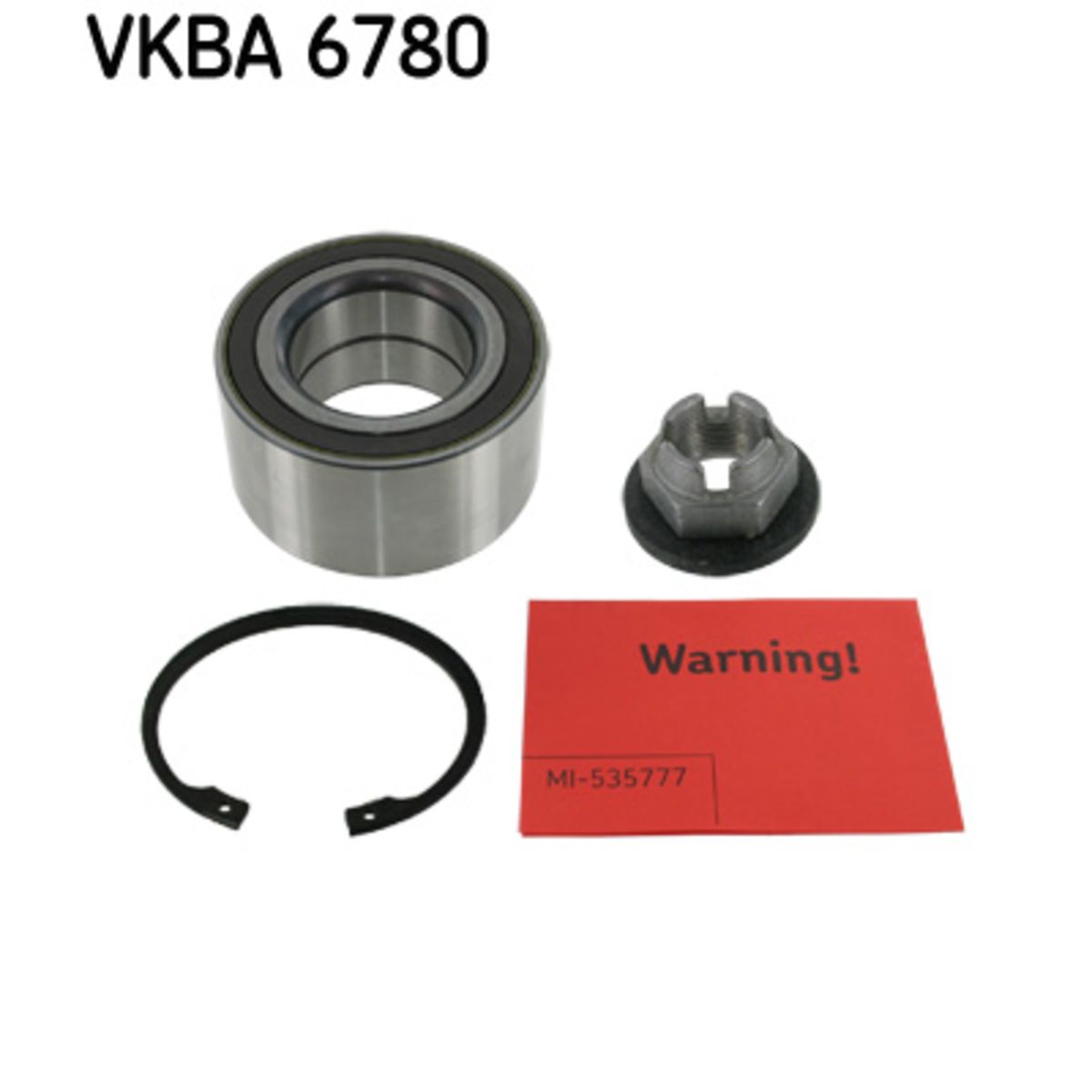 Pyöränlaakerisarja SKF VKBA 6780
