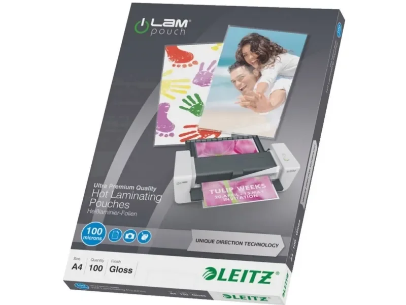 Laminointitasku A4 Leitz UDT 100 micron - (100 kpl)