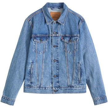 LEVI'S ® Välikausitakki 'The Trucker' sininen denim