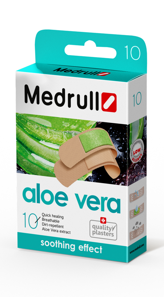Medrull Aloe Vera antibakteer. laastari 10 kpl