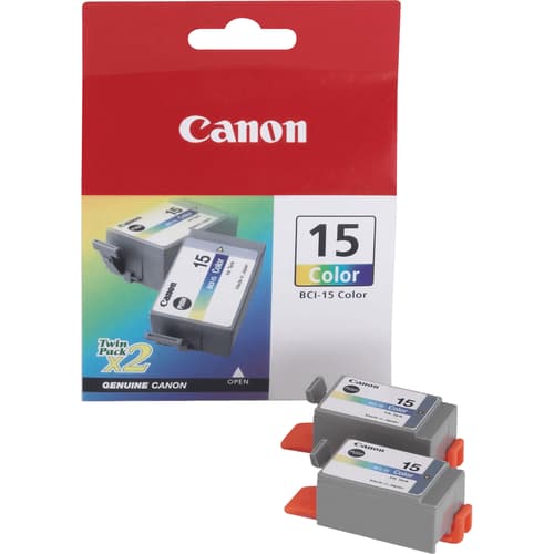 Canon BCI-15 8191A002 -mustekasettipakkaus, 8 ml, väri, 2 kpl