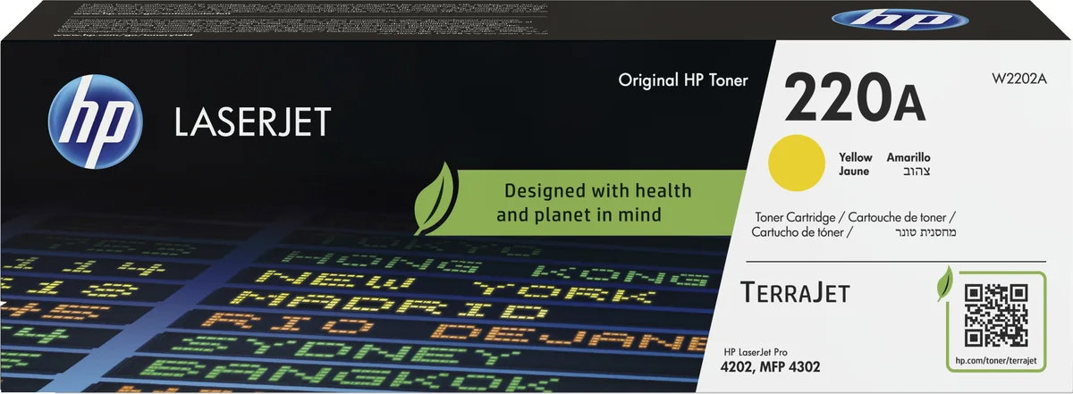 HP 220A -laservärikasetti, syaani