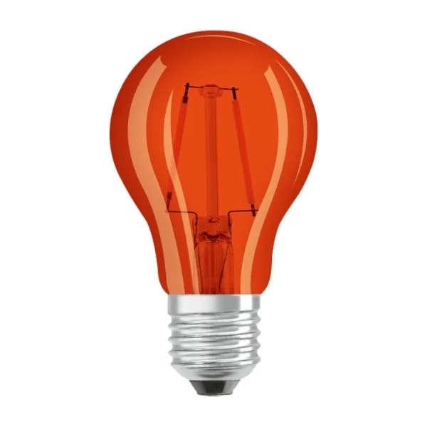 OSRAM-LED-lamppu E27 Star Décor Cla A 2,5W oranssi