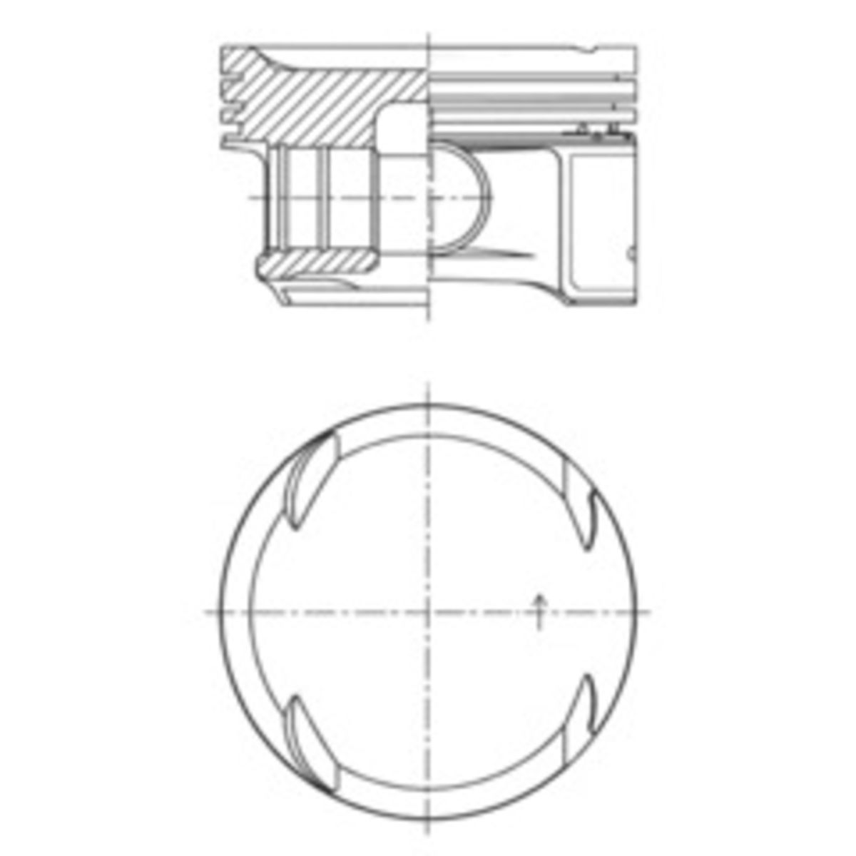 Mäntä KOLBENSCHMIDT 41725600