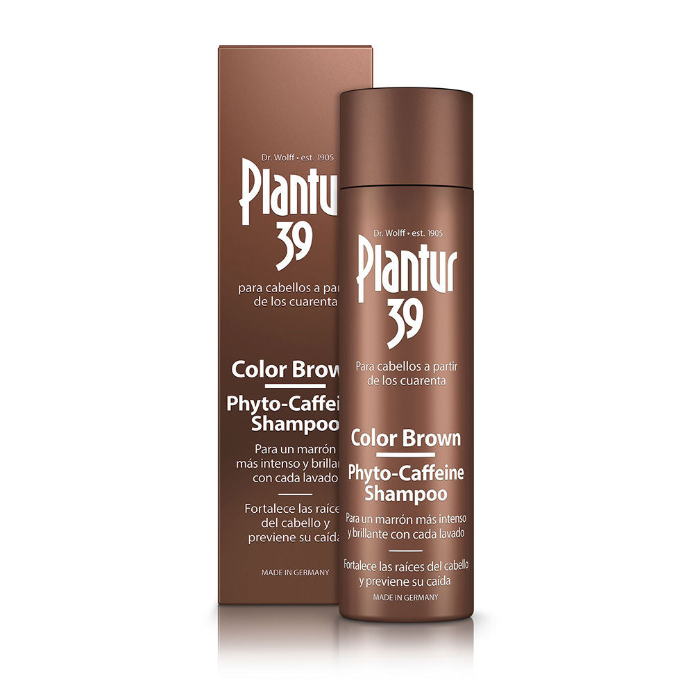 Alpecin Phyto-Caffeine Brown Color Shampoo Anti-Hair Loss ruskeille hiuksille 250 ml