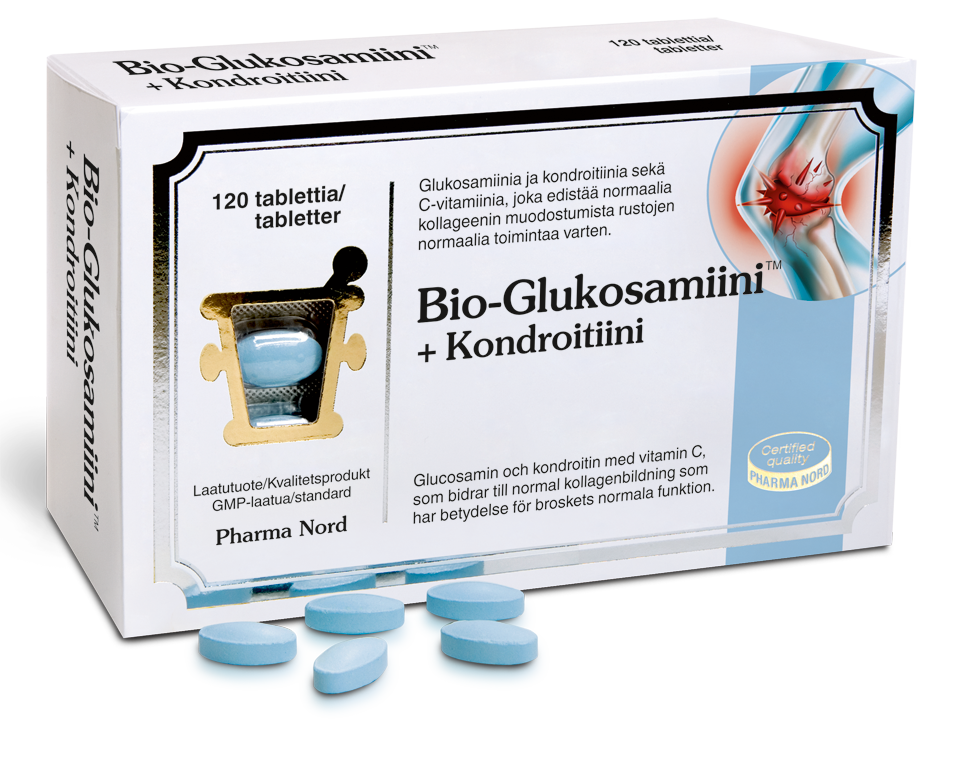 Bio-Glukosamiini+Kondroitiini 120 tabl