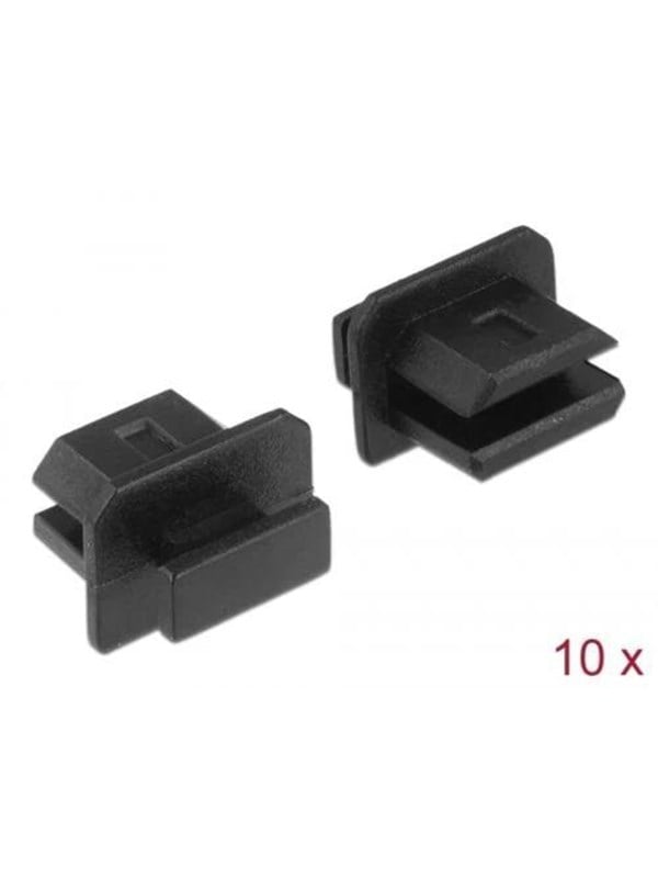 DeLOCK Dust Cover for mini DisplayPort female grip 10 pieces black