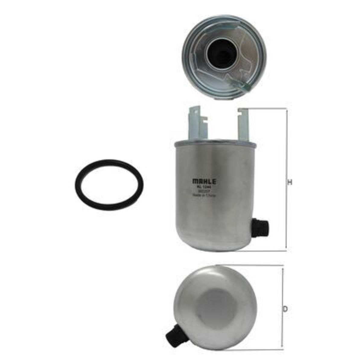 Polttoainesuodatin MAHLE KL 1244D