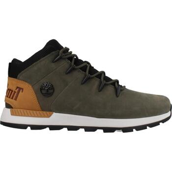 TIMBERLAND Nauhabootsit 'Sprint Trekker Mid' vihreä