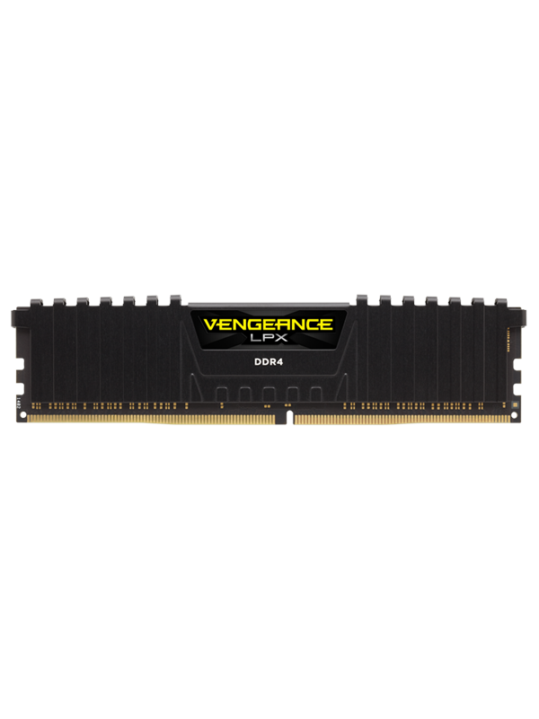 Corsair 8GB DDR4-2400, 8 GB, 1 x 8 GB, DDR4, 2400 MHz, 288-pin DIMM, Musta