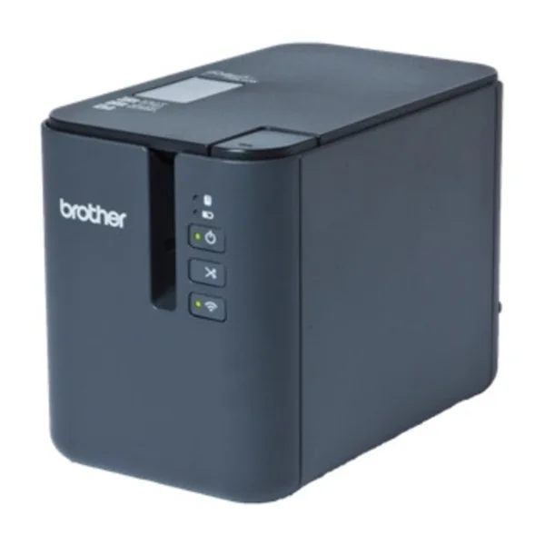Brother PT-P950NW - Etiketprinter - termo transfer - Rulle (3,6 cm) - 360 x 720 dpi - op til 60 mm/sek. - USB 2.0, LAN, Wi-Fi(n) - cutter
