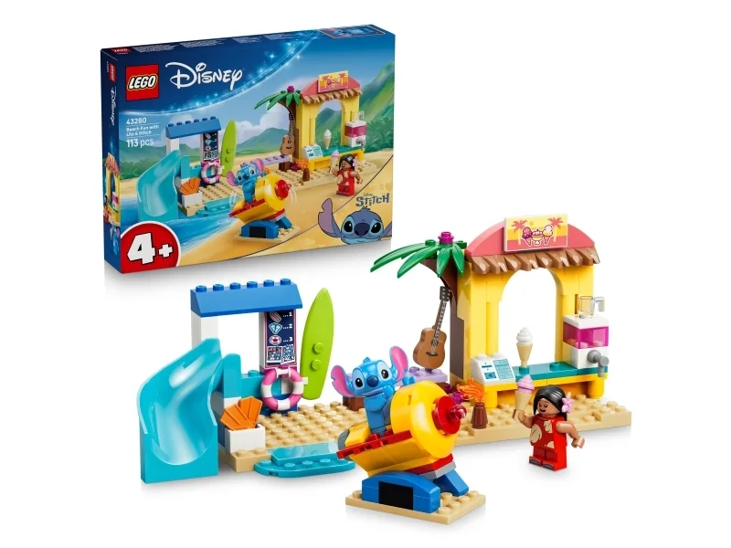 Rantahupia Lilon ja Stitchin kanssa LEGO® Disney Classic (43280)