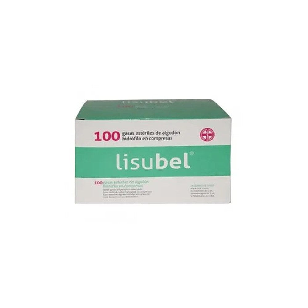 Lisubel Sterile Garze C-100 yksikköä