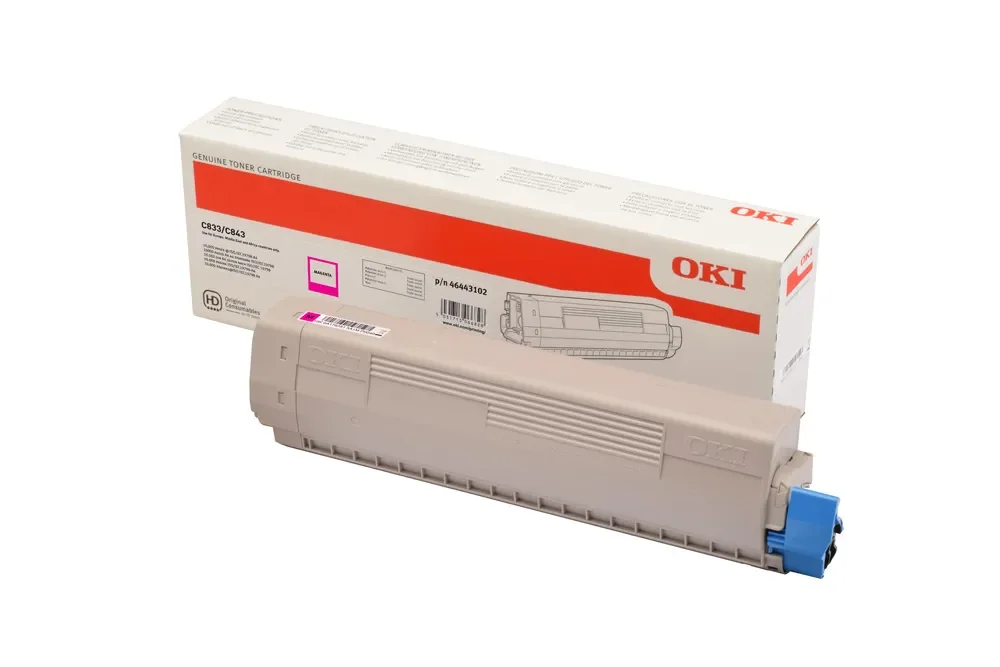 Oki Värikasetti Magenta 10k - C833/843