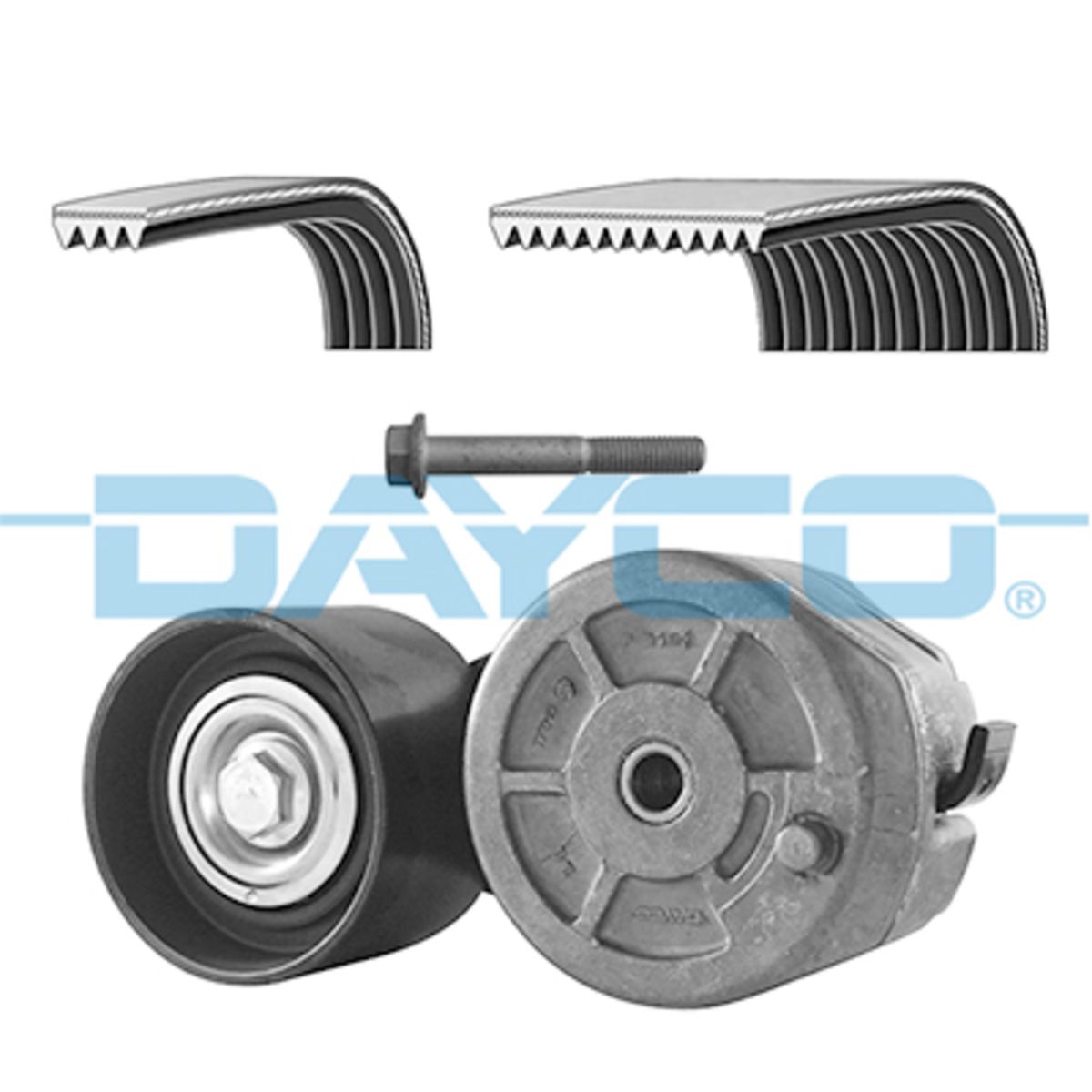 Moniurahihnasarja DAYCO KPV147HD