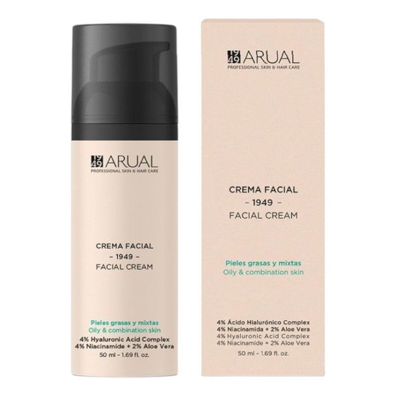 Arual kasvovoide rasvaiselle iholle 50 ml