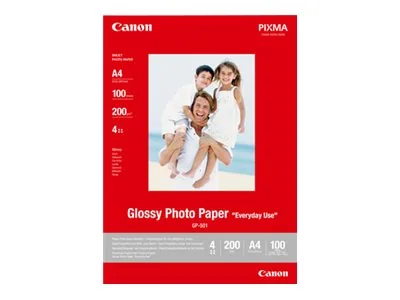Canon GP-501 Glossy Photo Paper -valokuvapaperi, 10 x 15 cm, 50 arkkia