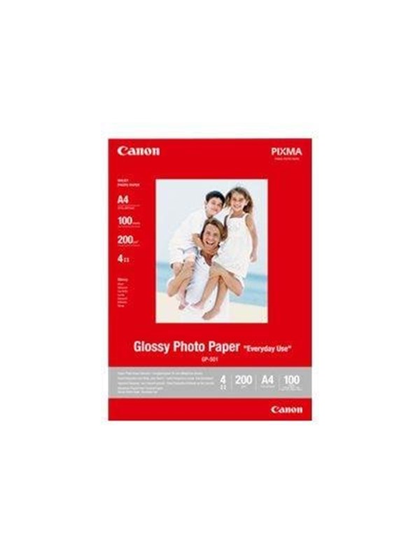 Canon GP-501 Glossy Photo Paper -valokuvapaperi, 10 x 15 cm, 50 arkkia