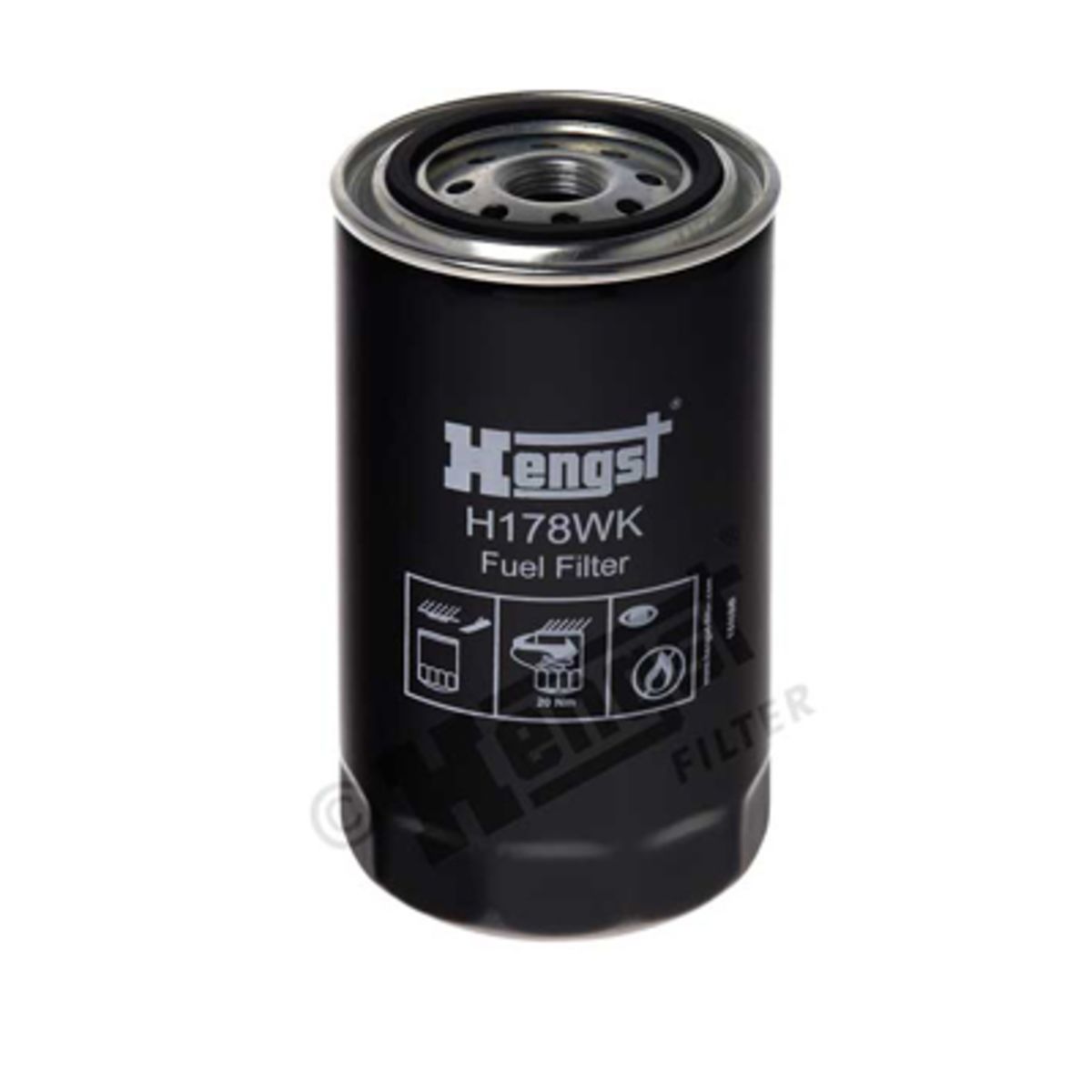 Polttoainesuodatin HENGST FILTER H178WK