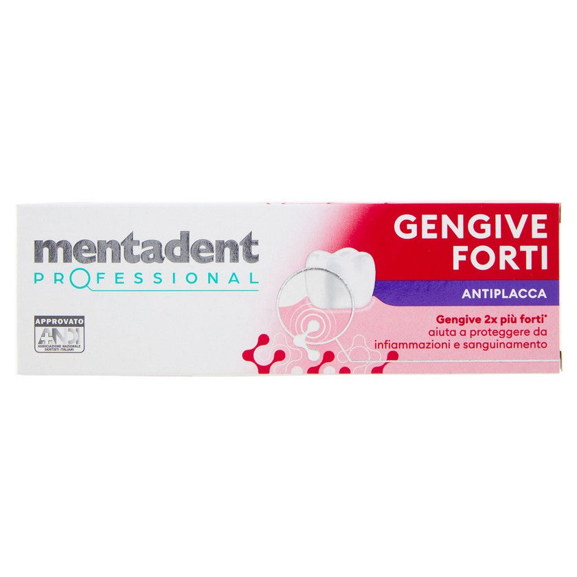 Mentadent Professional Gengive Forti Antiplakki Hammastahna 75 ml