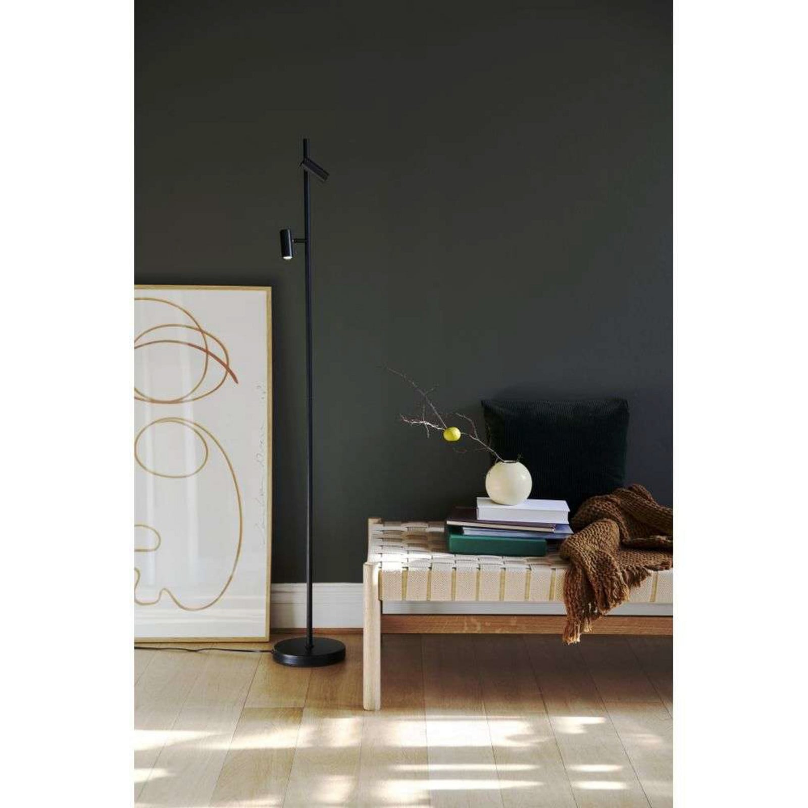 Omari LED Lattiavalaisin Black - Nordlux - Olohuone - Metalli