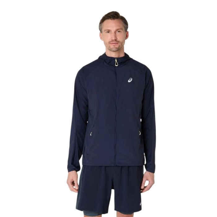ASICS Road Packable Jacket K. M Sininen Miehet