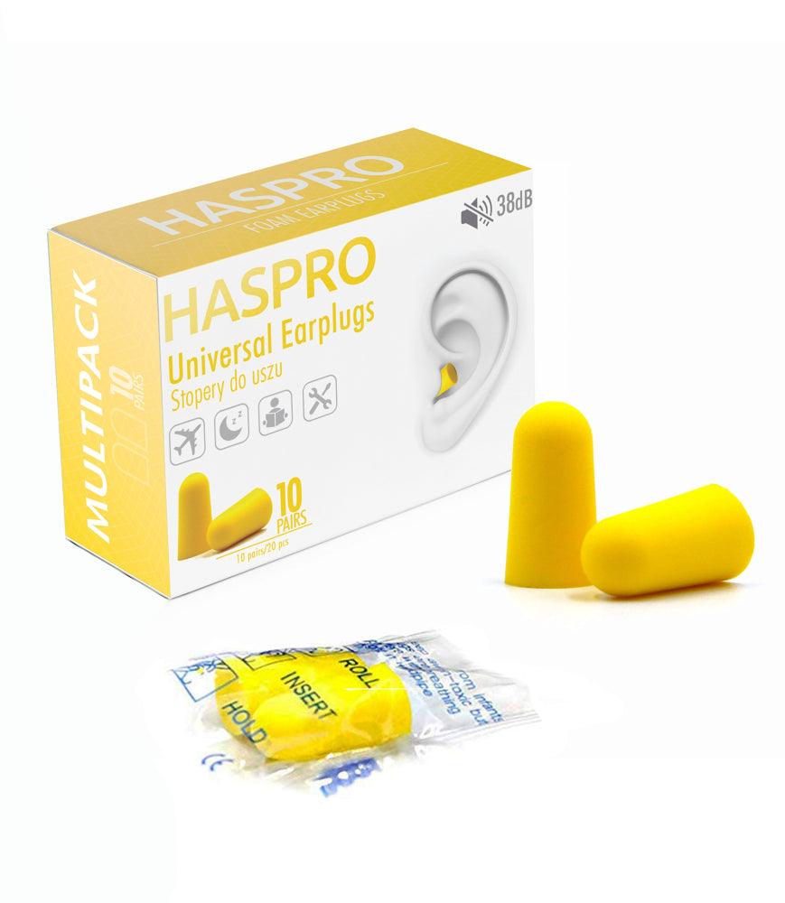 Haspro UNIVERSAL korvatulpat keltainen 50 paria