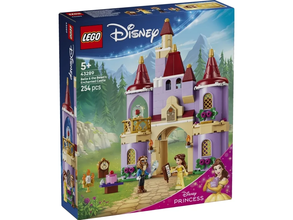 LEGO Disney Princess 43289 Kaunottaren ja hirviön lumottu linna