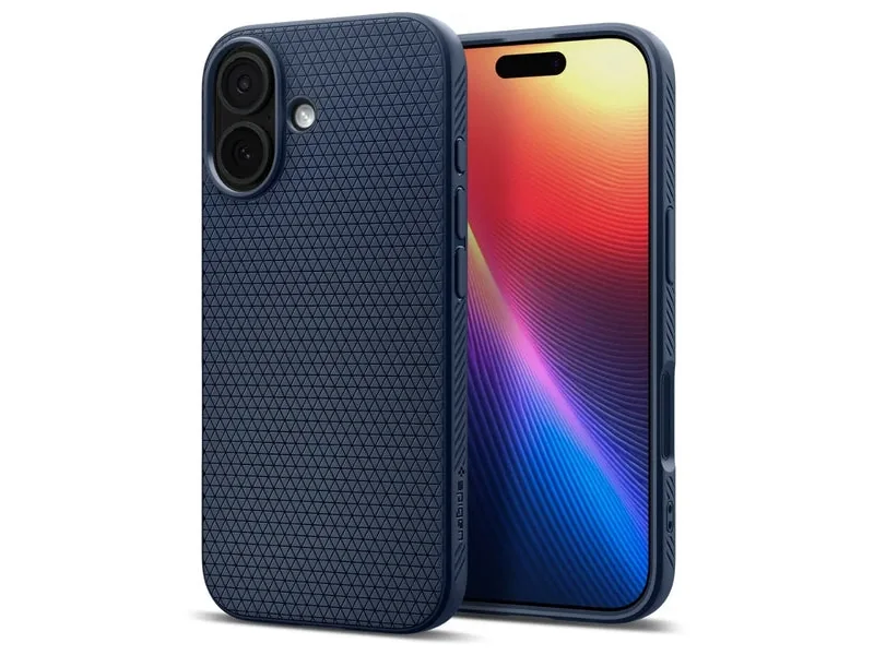 Spigen Liquid Air, iPhone 17 - Mėlyna