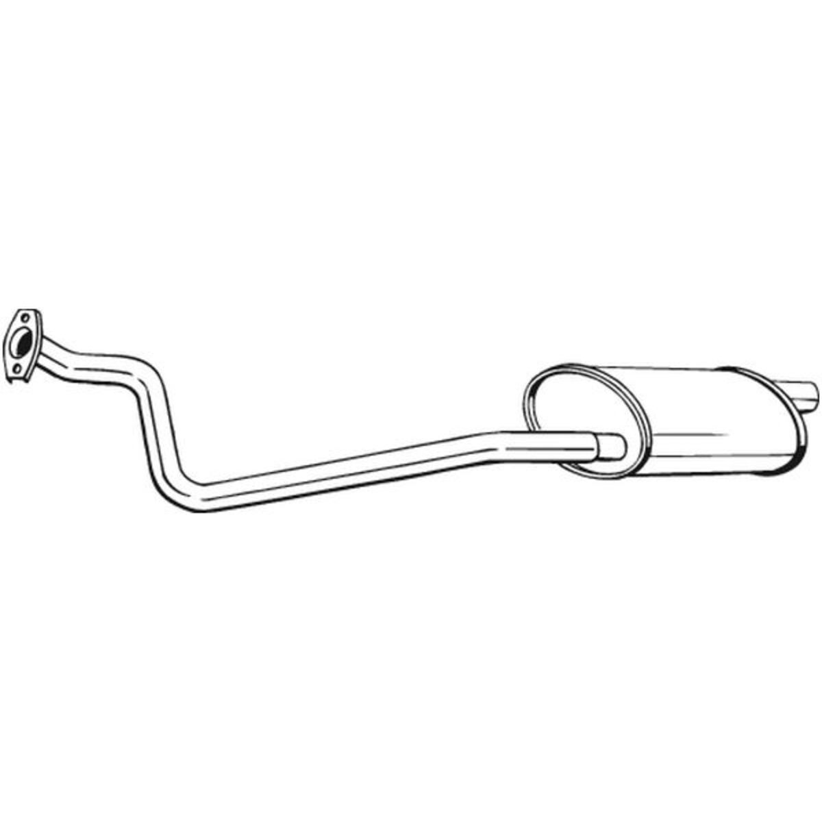 Etuäänenvaimentaja BOSAL 282-379