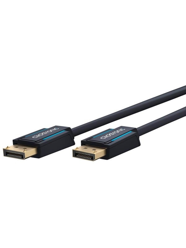 ClickTronic DisplayPortTM-kabel Premiumkabel | 1x DisplayPortTM-kontakt 1x DisplayPortTM-kontakt | 15,0 m | UHD 4K @ 60 Hz