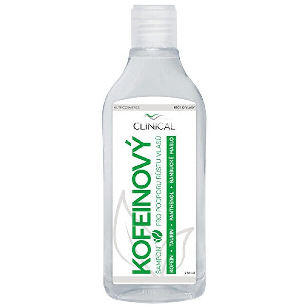 Clinical Kofeiinishampoohoito heikoille hiuksille, joilla on taipumusta lähteä 250 ml