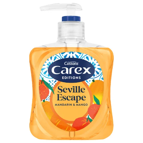Carex Antibacterial Seville Escape Mandariini & Mango Käsisaippua - 250 ml