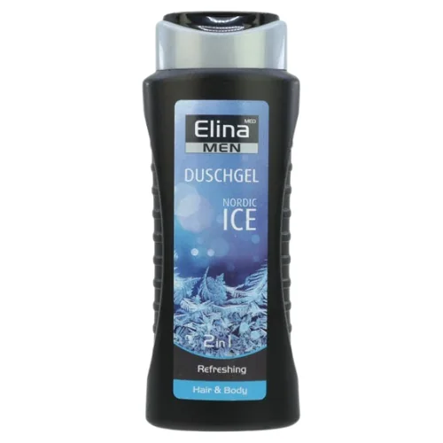 Elina Nordic Ice Virkistävä Suihkugeeli Miehille – 300 ml