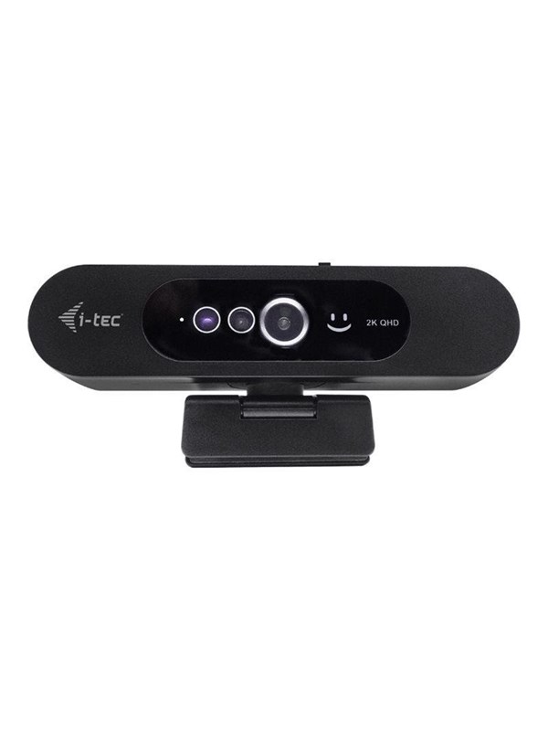 I-tec Solomon WH200 2K Ultra HD, kasvontunnistus, yksityisyyssuoja -webkamera, musta