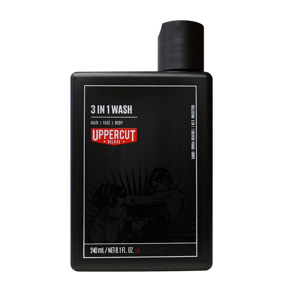 Uppercut Deluxe 3-in-1 -puhdistusaine 240 ml