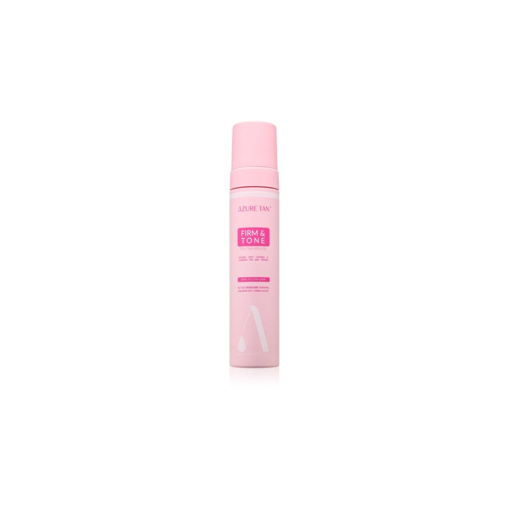Azure Tan Firm & Tone itseruskettava vaahto vartalolle, tumma–erittäin tumma sävy, 200 ml