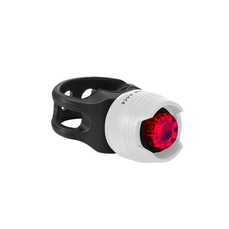 Cube RFR Diamond HQP punainen LED-pyörävalo - valkoinen