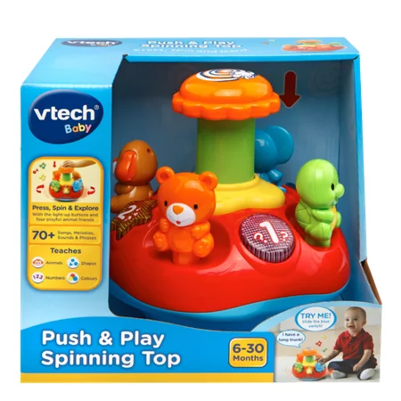 VTech Push & Play Spinning Top