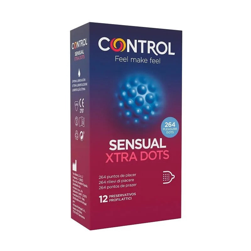 Kondomi Control Xtra Sensaatio 12 yksikköä