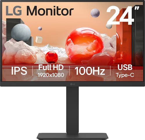 Lg 24ba750-b 23.8" 1920 × 1080pixels Ips 16:9 100hz