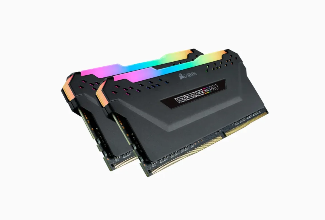 RAM CORSAIR Vengeance RGB PRO 32GB DDR4 3200MHz puskuroimaton 16-20-20-20-38 musta Lämmönjako DIMM