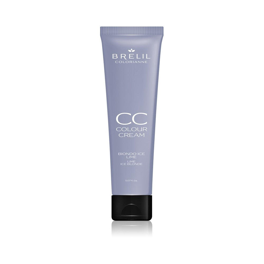 Brelil Professional CC Colour värivoide kaikille hiustyypeille, sävy Jääblondi lime 150 ml