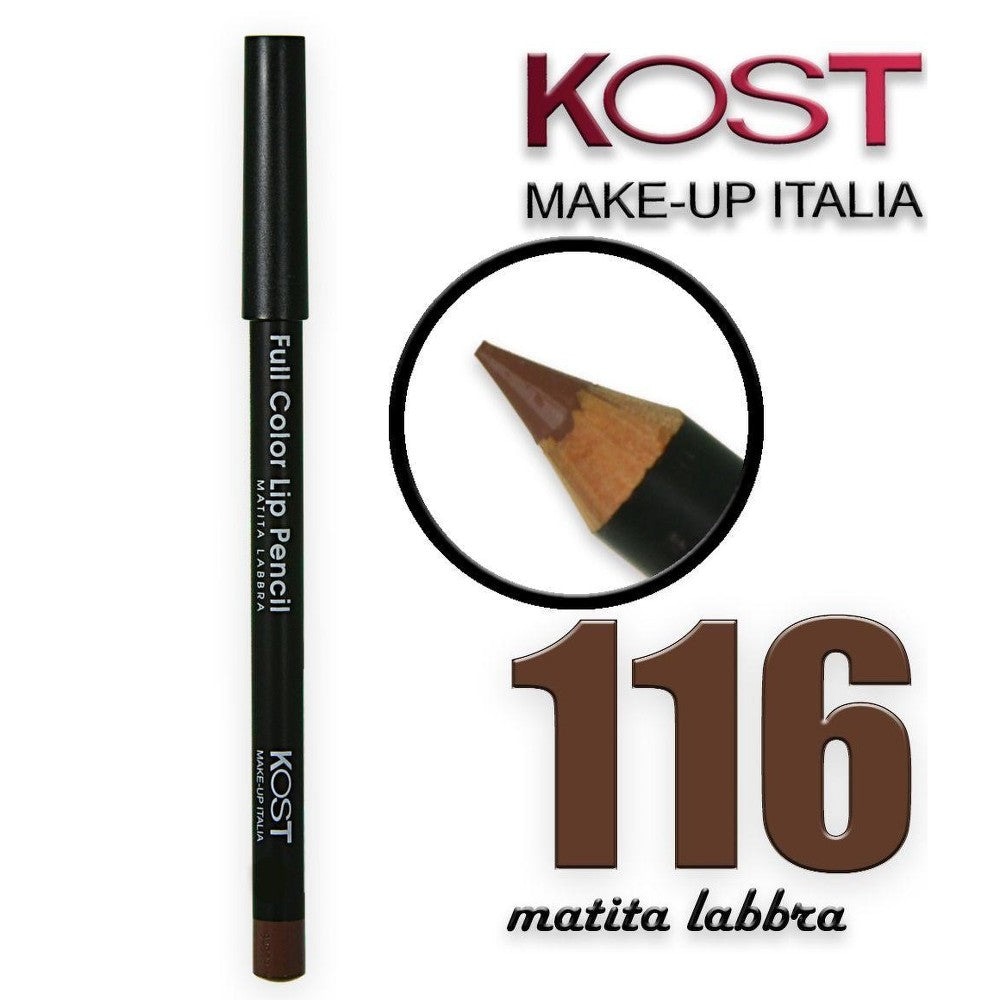 Huulikynä Kost Make Up 116 Musta - Ammattimainen kosmetiikka