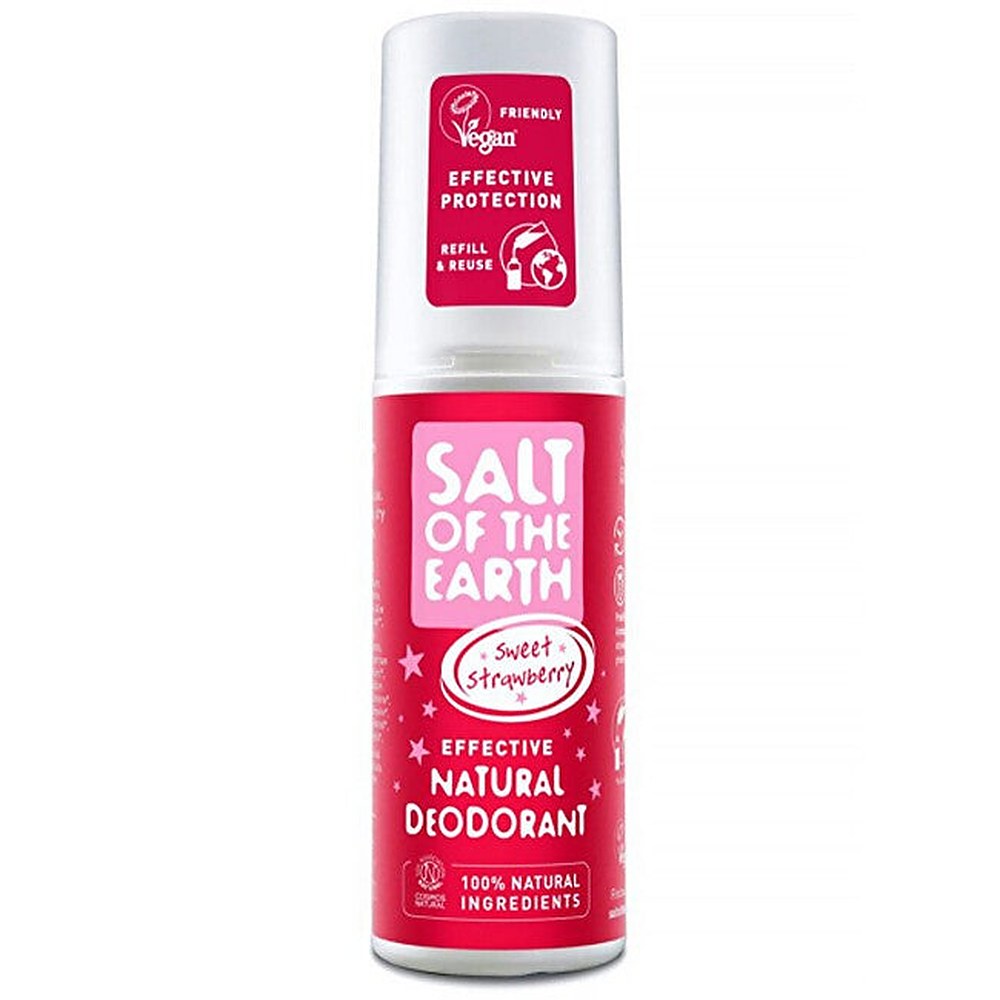 Salt of the earth Luonnollinen deodoranttisuihke Rock Chick Sweet Strawberry (Luonnollinen deodorantti) 100 ml