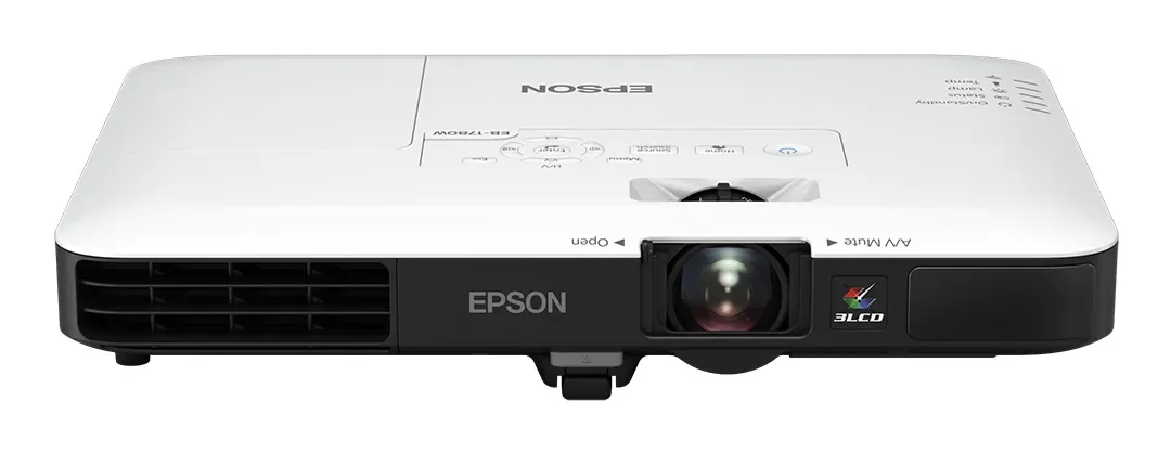 Epson EB-1780W Short Throw 3LCD WXGA 3000 ANSI lm -kannettava projektori, valkoinen/harmaa