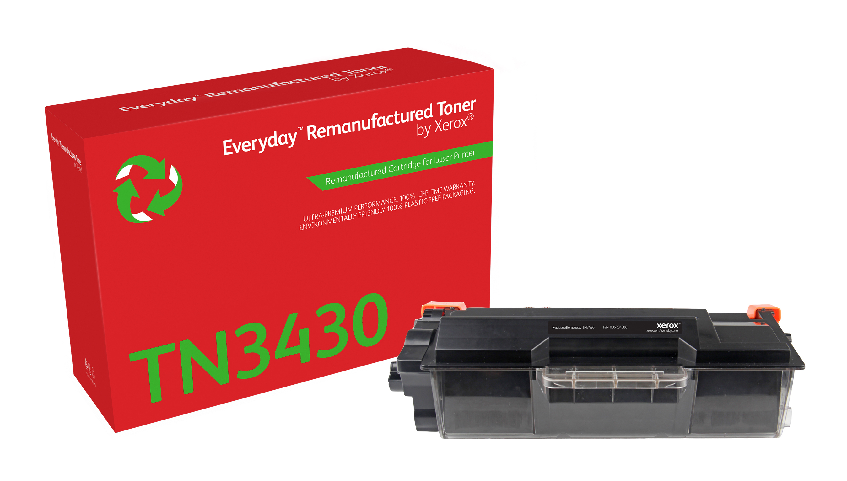 Xerox Musta Everyday Brother Toner Tn-3430 -vakiovärikasetti