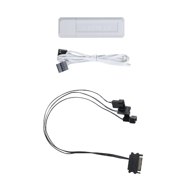 Lian Li RF-T-B, Osoitteellinen RGB-ohjain, Musta, 1 kpl